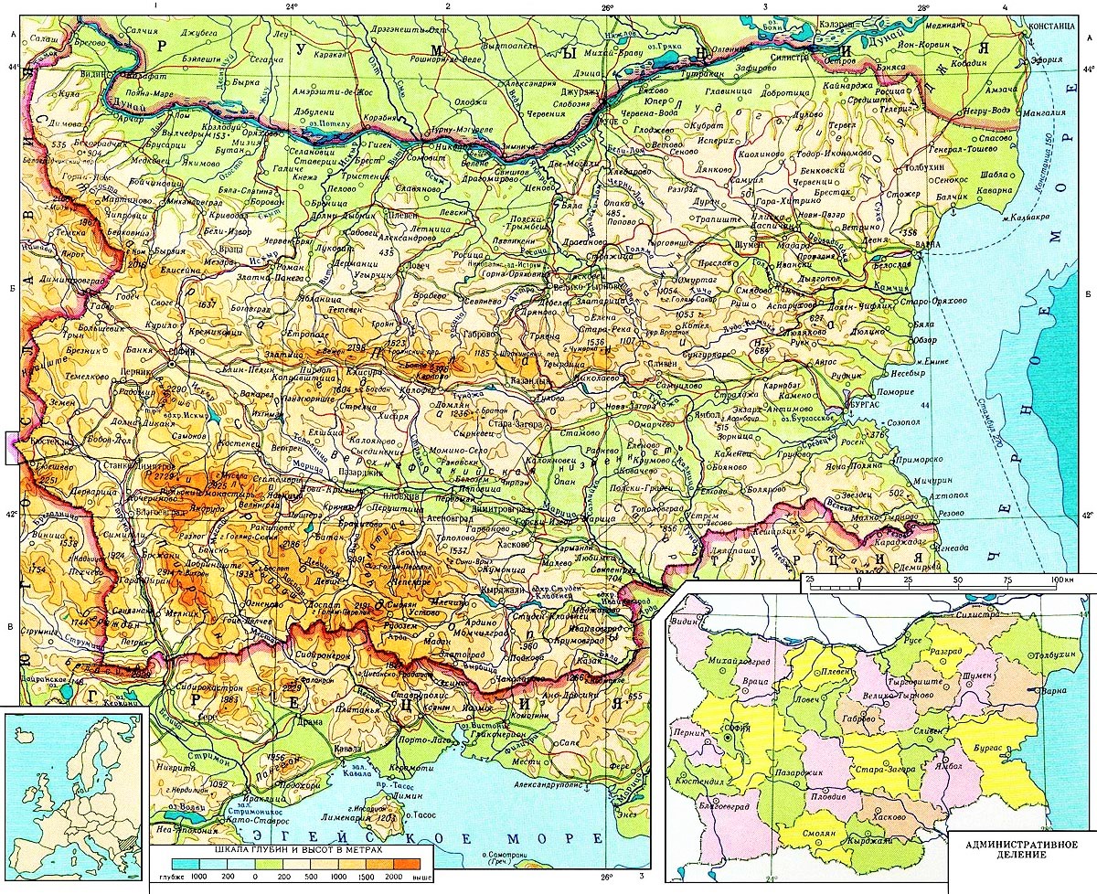 2023. Анатолий Шевцов. Путешествия по Богарии. - bulgaria-map-2.jpg