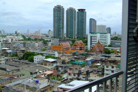 Таинственный Бангкок утром. Вид с 14 этажа. - DSCF4623.jpg