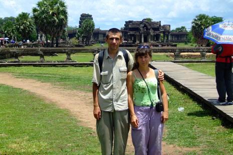 Сегодня взяли на прокат велосипеды и посмотрели сколько успели храмовый комплекс Ангкор. - DSCF8315.jpg