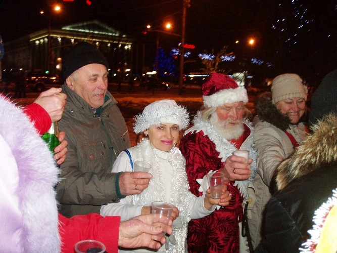 Пробег в новогоднюю ночь 2013 год - P1010206 - копия.JPG