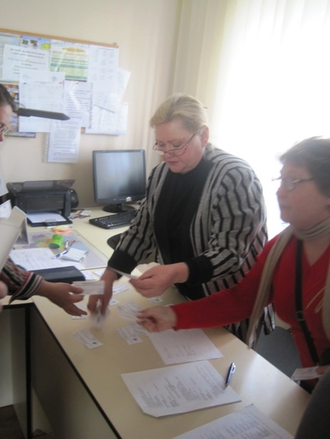 22 лютого 2014 року звітно-виборча конференція Донецької ОФСТ. - Счетная комиссия.JPG