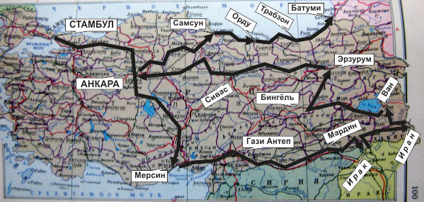 Схема поездки по Турции - Karte01b.jpg