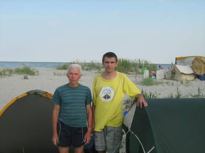 Across 3 seas from Ukraine - 2008 - 2. В базовом лагере дельты Дуная.18.07.2008.JPG