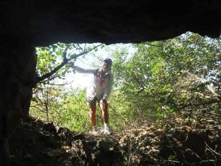 Наталья Компанейцева: Мои походы и путешествия:-  - 6. В  пещере.jpg